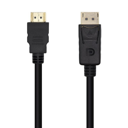 CABLE CONVERSOR DISPLAYPORT A HDMI DPM-HDMI AM NEGRO