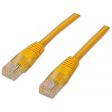 AISENS - CABLE DE RED LATIGUILLO RJ45 CAT.6 UTP AWG24, AMARILLO, 3.0M