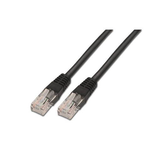 CABLE RED LATIGUILLO RJ45 CAT.6 UTP AWG24 NEGRO 2.0M