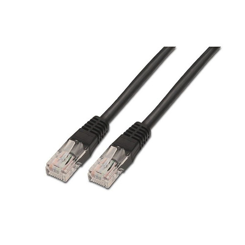 CABLE RED LATIGUILLO RJ45 CAT.6 UTP AWG24 NEGRO 3.0M-CN1 CABLE RED LATIGUILLO RJ45 CAT.6 UTP AWG24 NEGRO 3.0M