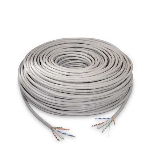 CABLE RED RJ45 CAT.6 UTP RIGIDO AWG24 GRIS 305M AISENS-CN47 CABLE RED RJ45 CAT.6 UTP RIGIDO AWG24 GRIS 305M AISENS