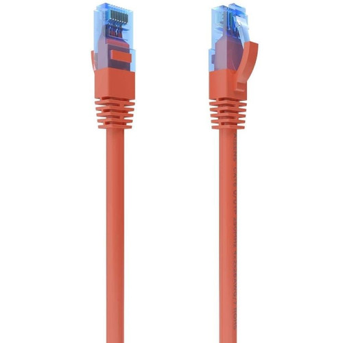 CABLE RED LATIGUILLO RJ45 CAT.6 UTP AWG26 CCA ROJO