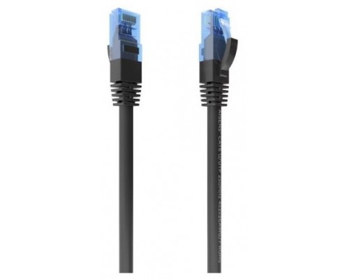 Aisens Cable RJ45 Cat.6 UTP AWG26 CCA Negro 0.5M