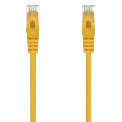 AISENS - CABLE DE RED LATIGUILLO RJ45 LSZH CAT.6A 500 MHZ UTP AWG24, AMARILLO, 3.0M