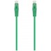 CABLE RED AISENS LATIGUILLO RJ45 LSZH CAT.6A UTP AWG24 25CM VERDE