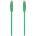 CABLE RED AISENS LATIGUILLO RJ45 LSZH CAT.6A UTP AWG24 25CM VERDE