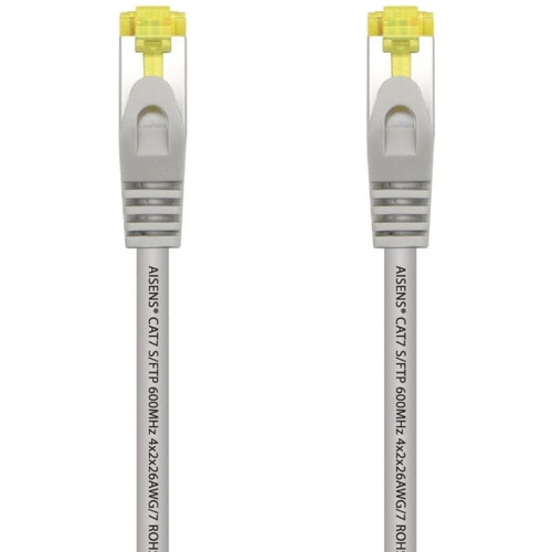CABLE RED LATIGUILLO RJ45 LSZH CAT.7 SFTP AWG26 GRIS-CN0 CABLE RED LATIGUILLO RJ45 LSZH CAT.7 SFTP AWG26 GRIS