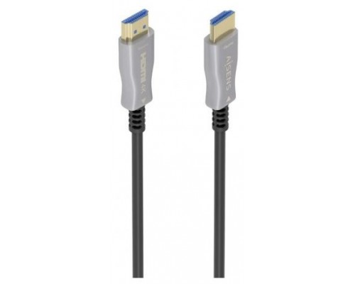 CABLE HDMI AISENS V2.0 OPTICO ACTIVO AOC 4K60HZ 18GBPS A/M-A/M 10M NEGRO