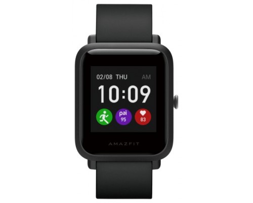 Amazfit Bip S Lite 3,25 cm (1.28") TFT 42 mm Digital 176 x 176 Pixeles Pantalla táctil Negro