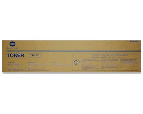 KONICA-MINOLTA Toner negro TN712 par Bizhub 654e 754e  C654 .