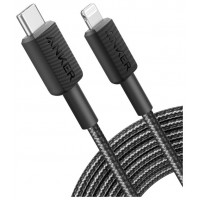 CABLE ANKER 322 USB-C TO LIGHTNING CABLE NYLON 3M BLACK