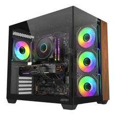 CAJA ATX ABYSM SAVA 285B SIN FUENTE NEGRO MADERA 3-DN13 CAJA ATX ABYSM SAVA 285B SIN FUENTE NEGRO MADERA 3