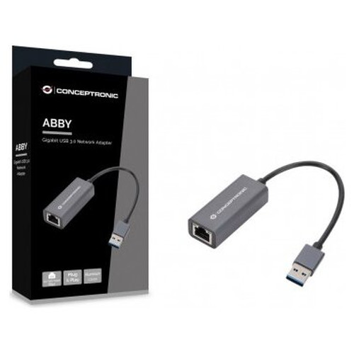 Adaptador usb 3.2 a rj45 conceptronic-MR3 Adaptador usb 3.2 a rj45 conceptronic