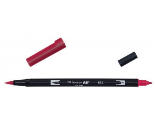 ROTULADOR DOBLE PUNTA PINCEL COLOR CHERRY TOMBOW ABT-815 (MIN6) (Espera 4 dias)