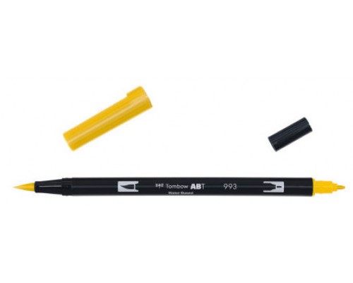 ROTULADOR DOBLE PUNTA PINCEL DUAL BRUSH-993 - COLOR CHROME ORANGE. TOMBOW ABT-993 (Espera 4 dias)