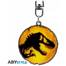 Llavero abystyle jurassic park ambar