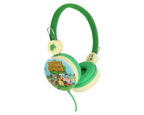 AURICULARES KIDS CORE ANIMAL CROSSING OTL TECHNOLOGIES REDSTRING AC0844