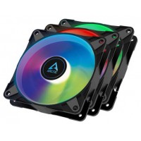 VENTILADOR 12CM ARCTIC P12 PWM A-RGB PACK 3 UNIDADES