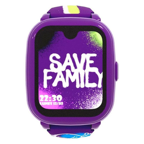 SAVEFAMILY ICONIC PLUS 2 KIDS (4-7 AÑOS) GRAFFITI / SMARTWATCH 4G PARA NIÑOS-M016 SAVEFAMILY ICONIC PLUS 2 KIDS (4-7 AÑOS) GRAFFITI / SMARTWATCH 4G PARA NIÑOS