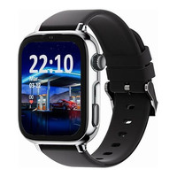 SAVEFAMILY SAVEWATCH PLUS 2 JUNIOR (+8 A&Ntilde;OS) PLATA CON CORREA DE SILICONA BLACK IS BLACK / SMARTWATCH 4G PARA NI&Ntilde;OS