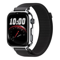 SAVEFAMILY SAVEWATCH PLUS 2 JUNIOR (+8 A&Ntilde;OS) PLATA CON CORREA DE TELA BLACK NIGHT / SMARTWATCH 4G PARA NI&Ntilde;OS