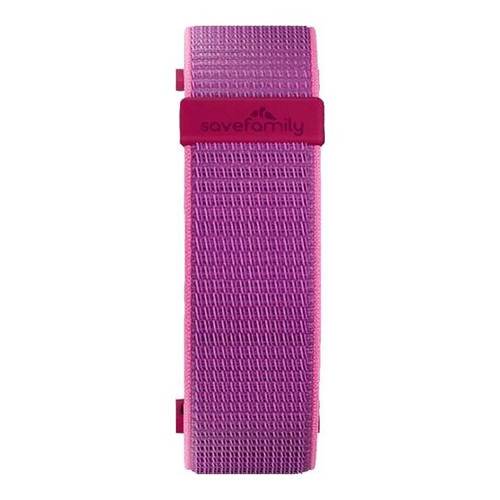SAVEFAMILY CORREA DE TELA FRAMBUESA / SAVEWATCH PLUS 2