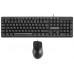 ANIMA ACP0 2IN1 COMBO PACK, 1200 DPI HUANO MECHANICAL SWITCHES MOUSE, MEMBRANE KEYBOARD, ECOLOGIC DESIGN, USB, FRENCH LAYOUT