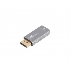 ADAPTADOR LANBERG 8K DISPLAYPORT MACHO/HDMI HEMBRA