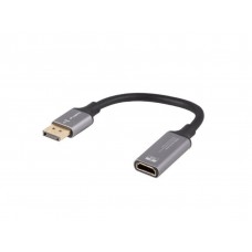 ADAPTADOR LANBERG 8K DISPLAYPORT MACHO/HDMI HEMBRA 20CM