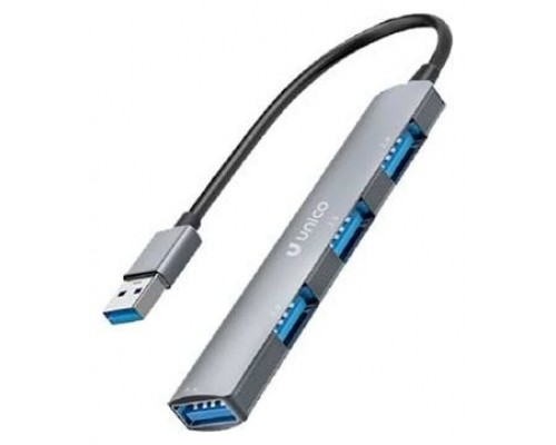 HUB UNICO 4EN1 USB(A)3.0 A USB(A)3.0 Y 3USB(A)2.0