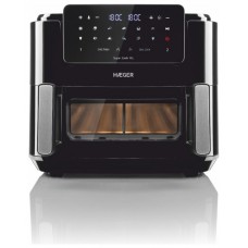 FREIDORA INTELIGENTE SUPER COOK 10L 2 CUBETAS NEGRO HAEGER (Espera 4 dias)