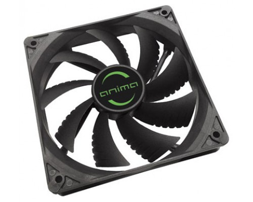 VENTILADOR 12CM ANIMA 1.200RPM NEGRO