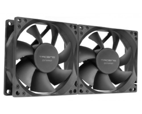 VENTILADOR AUXILIAR AF8X2 NEGRO ANIMA (Espera 4 dias)
