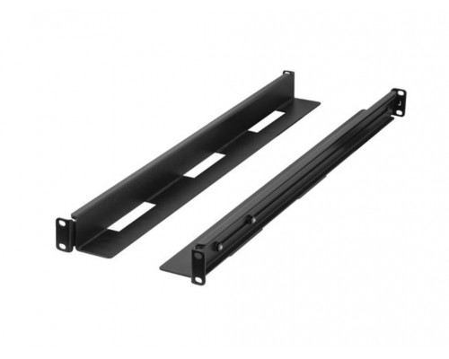 KIT CARRIL LANBERG RACK 19" DESLIZANTE 650-1090MM NEGRO