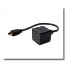 CABLE BIFURCADOR HDMI 1XM - 2XH 20CM