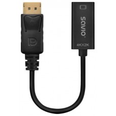 ADAPTADOR DP V1.2- HDMI V1.4 SAVIO AK-62