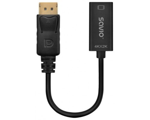 ADAPTADOR DP V1.2- HDMI V1.4 SAVIO AK-62