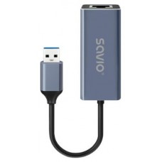ADAPTADOR SAVIO USB-A A RJ-45  AK-83