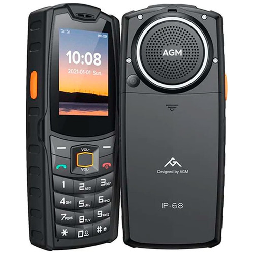AGM M6 4G BLACK / RUGERIZADO / M&Oacute;VIL 2.4"