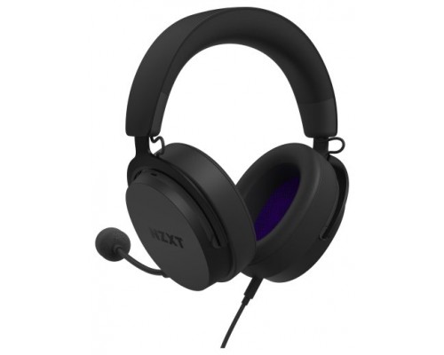 NZXT RELAY AURICULARES CON MICROFONO, DTS, NEGRO