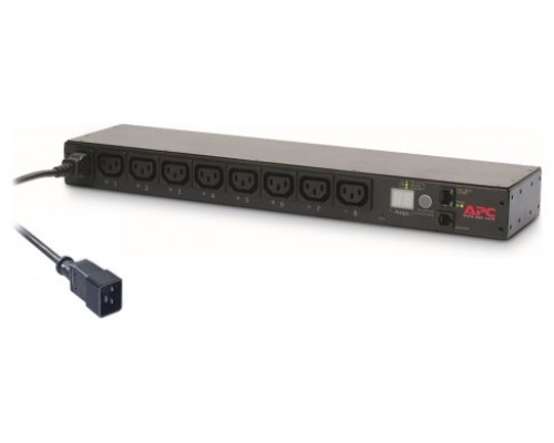 APC AP7921B unidad de distribución de energía (PDU) 8 salidas AC 0U/1U Negro