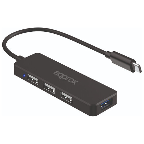 HUB USB-C APPROX APPC48v2 A 1xUSB-A 2.0 3xUSB-A 2.0-DN1 HUB USB-C APPROX APPC48v2 A 1xUSB-A 2.0 3xUSB-A 2.0