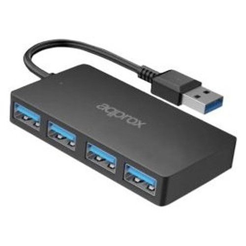 HUB USB 3.0 APPROX APPC49V2 4xUSB 3.0 HASTA 5Gbps-DN1 HUB USB 3.0 APPROX APPC49V2 4xUSB 3.0 HASTA 5Gbps