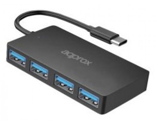 HUB USB-C 3.0 APPROX APPC54V2 4xUSB3.2 HASTA 5 Gbit/s