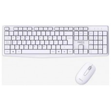 TECLADO + RATON OPTICO WIRELESS MX420 BLANCO APPROX (Espera 4 dias)