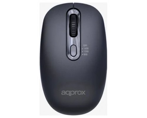 RATON OPTICO XM200 WIRELESS NEGRO APPROX (Espera 4 dias)
