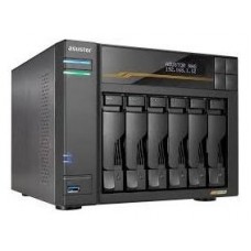 Servidor Nas Asustor Lockerstor 4 As6806t 6 Bahias Amd