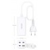 CARGADOR GAN AISENS SOBREMESA 100W 3XUSB-C PD3.0 QC4.0 QC5.0 USB-A QC3.0