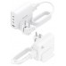 CARGADOR GAN AISENS SOBREMESA 140W 3XUSB-C PD3.1 QC4.0 QC5.0 USB-A QC3.0