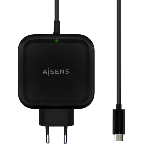 CARGADOR 65W PD3.0 QC3.0 1XUSB-C 1.2M NEGRO AISENS-CN3 CARGADOR 65W PD3.0 QC3.0 1XUSB-C 1.2M NEGRO AISENS